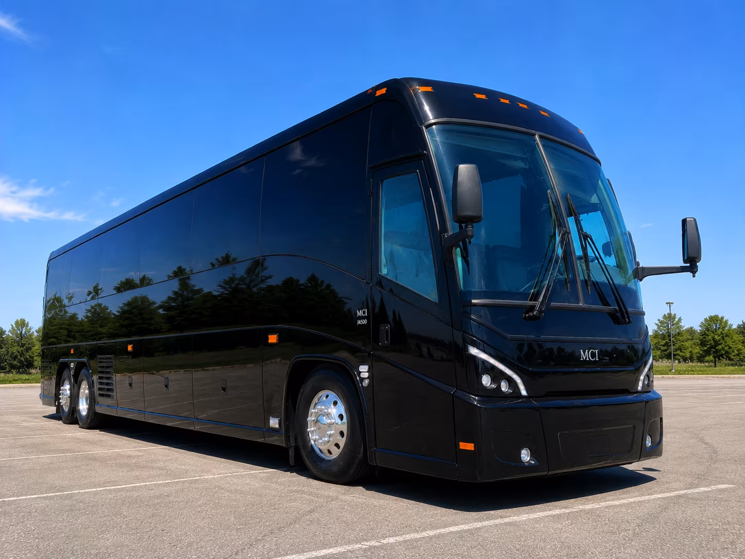 40-56 Passenger Charter Bus Exterior