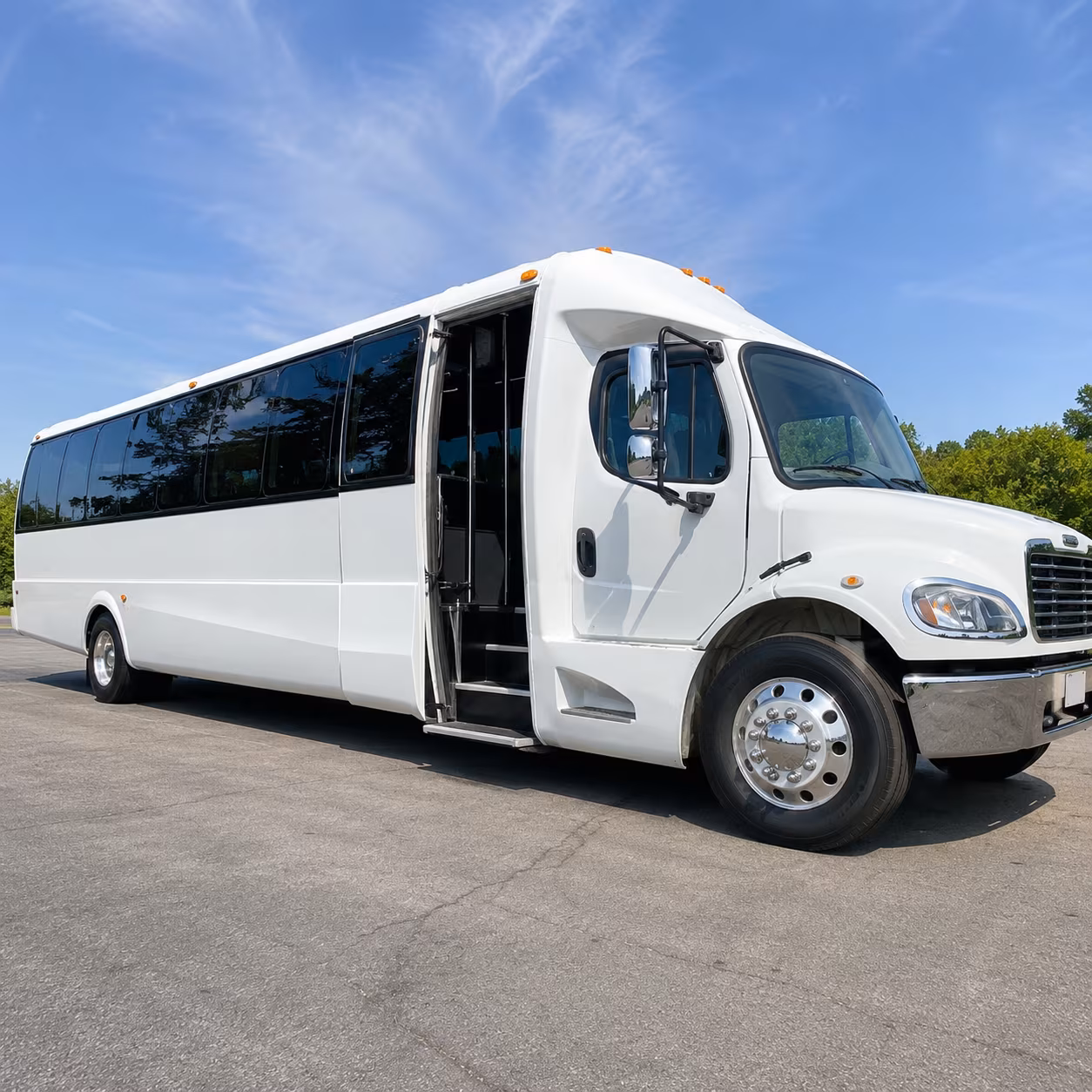 Sparks Airport Shuttle & Transportation party bus exterior