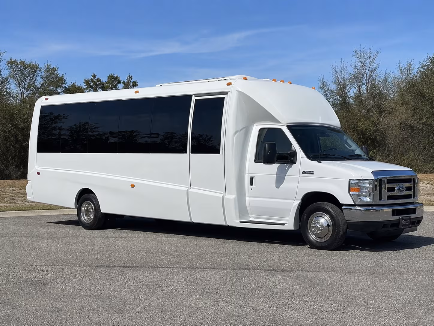 Sparks Bachelor & Bachelorette Transportation party bus exterior