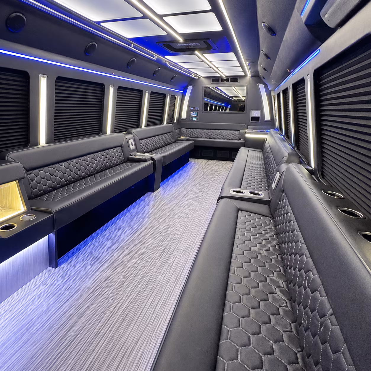 Sparks Birthday, Sweet 16, & Quinceañera Transportation party bus exterior