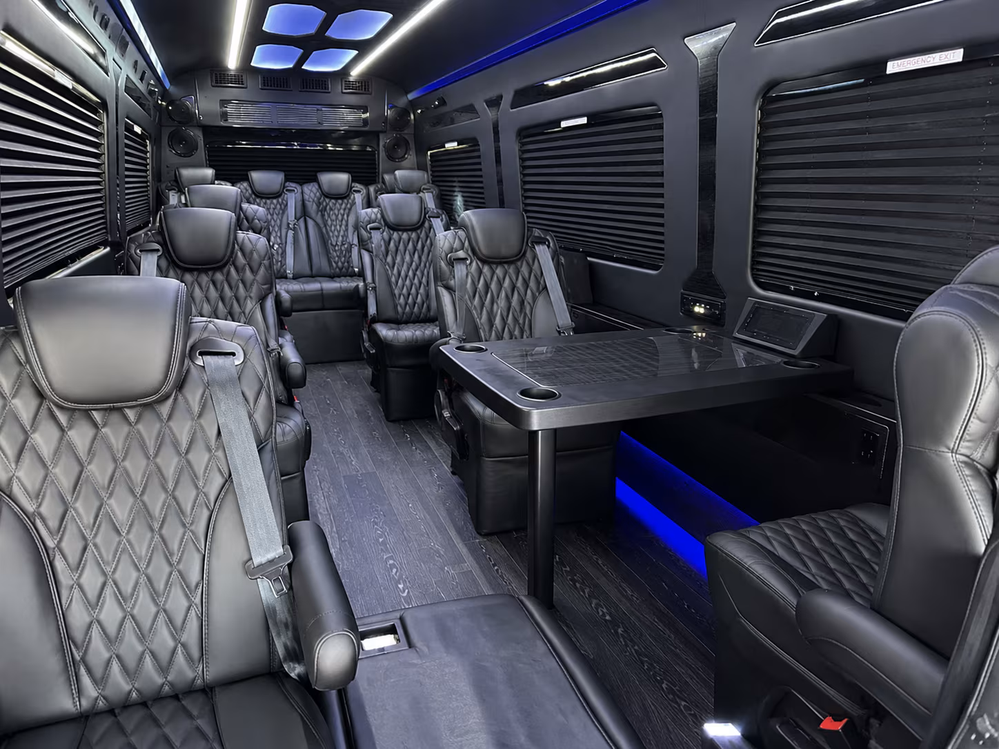 Sparks Corporate Transportation party bus exterior