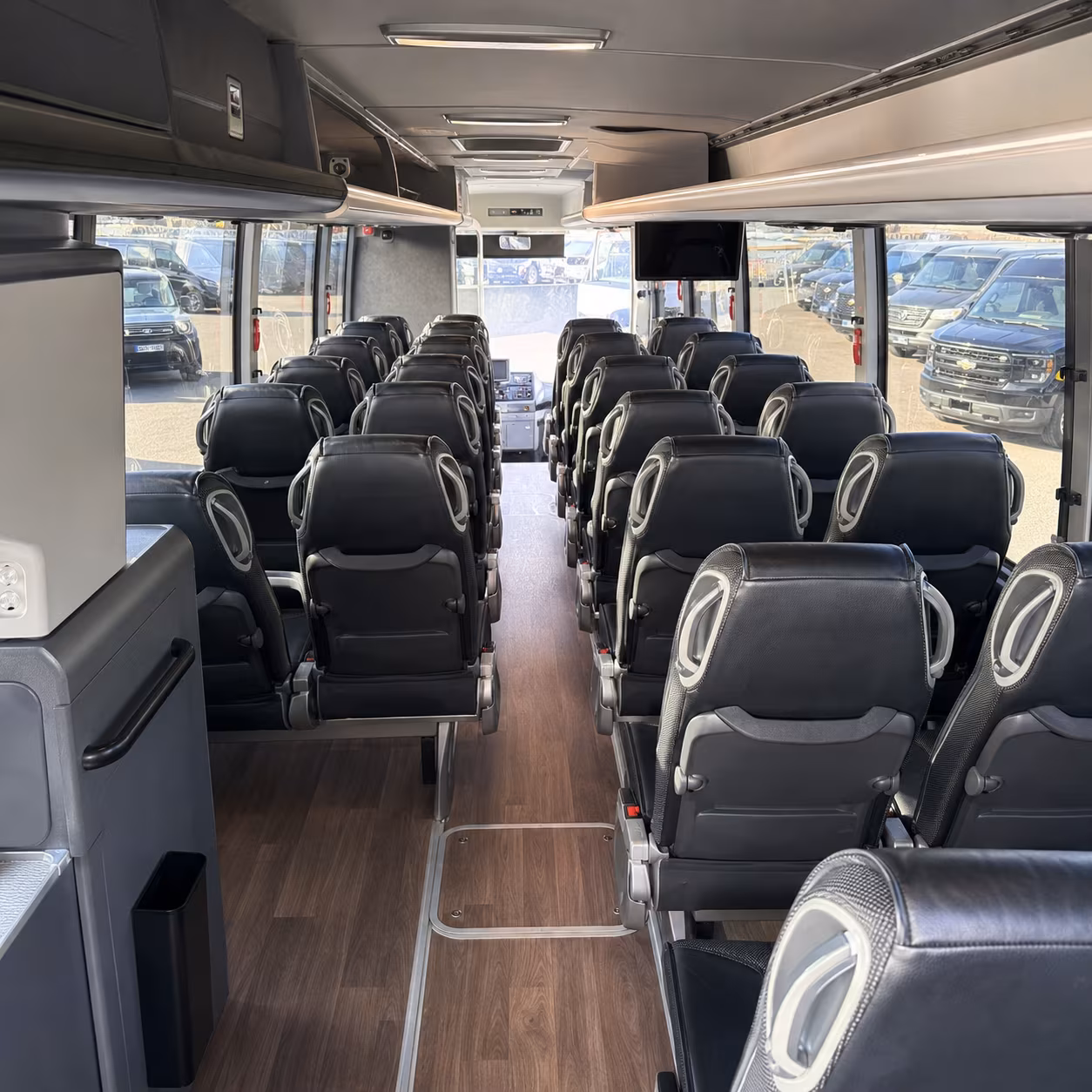 Sparks Corporate Transportation party bus exterior