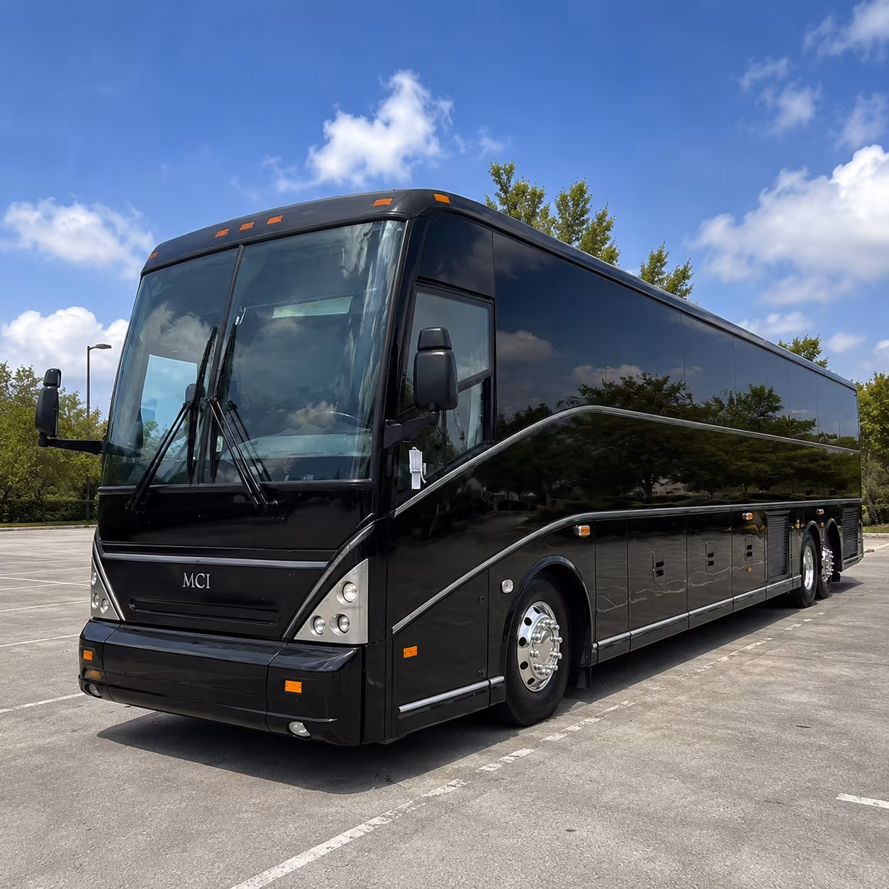 Sparks Corporate Transportation party bus exterior