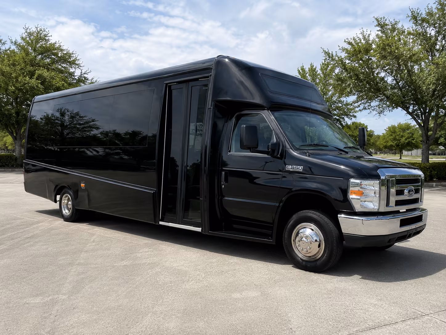 Sparks Corporate Transportation party bus interior