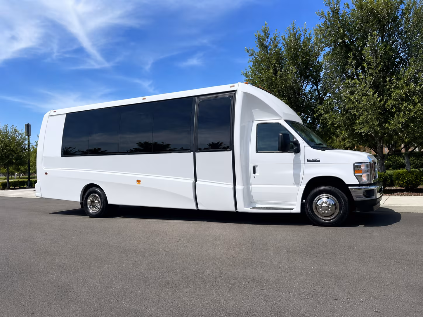 Sparks Corporate Transportation party bus exterior