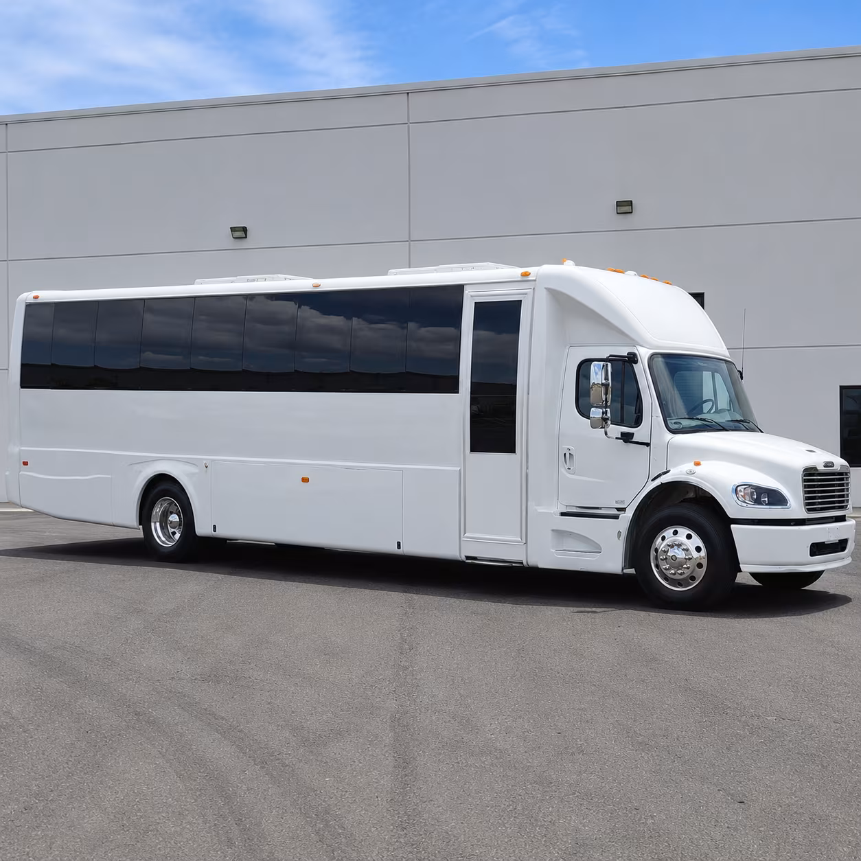 Sparks Private Event Transportation party bus exterior