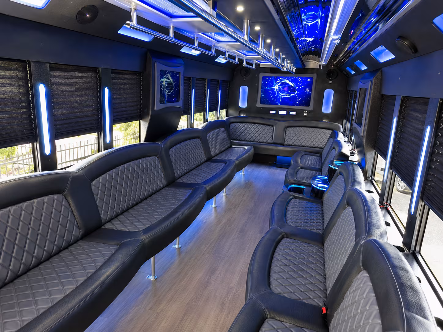 Sparks Prom & Homecoming Transportation party bus exterior