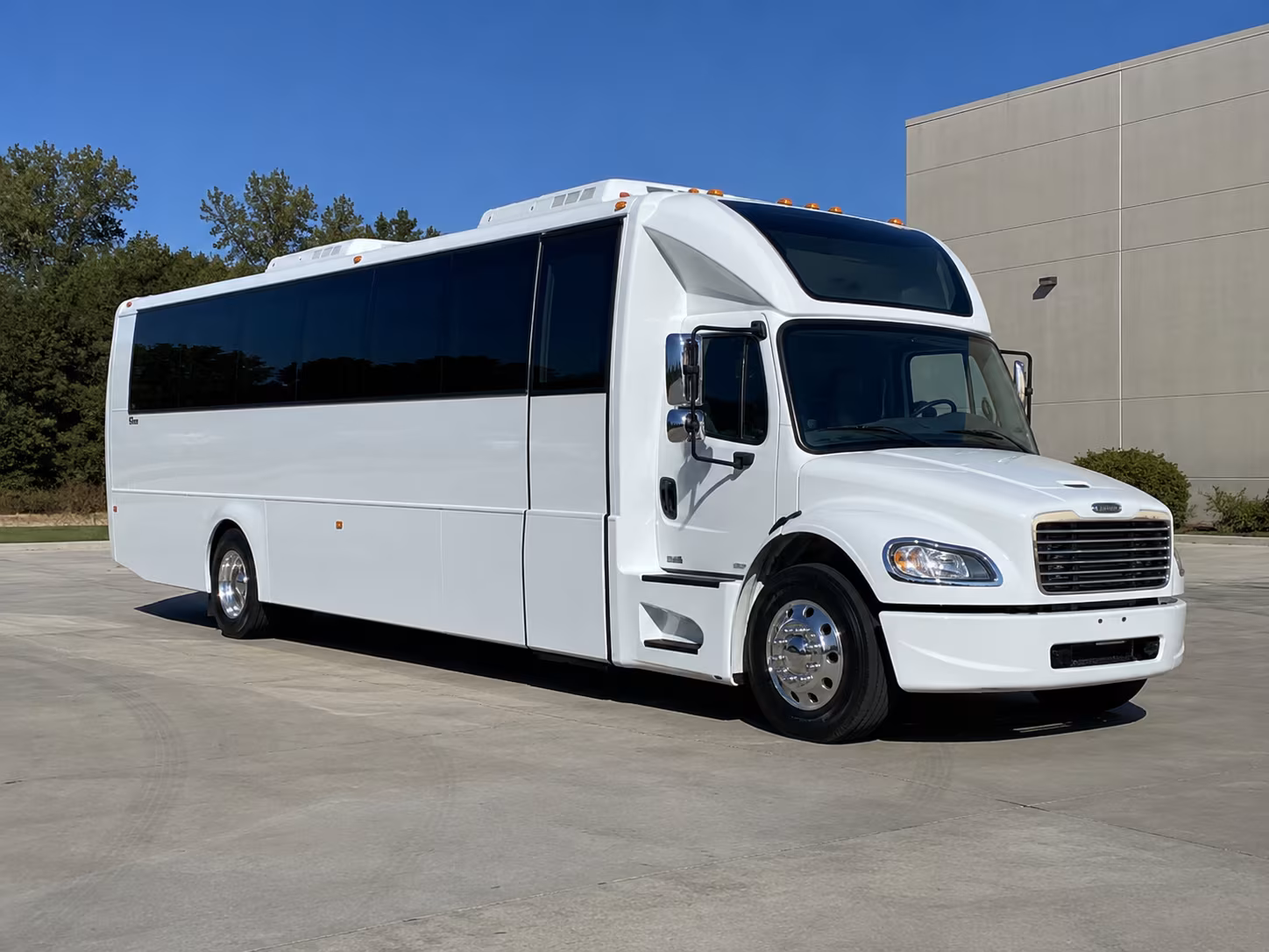 Sparks Prom & Homecoming Transportation party bus exterior