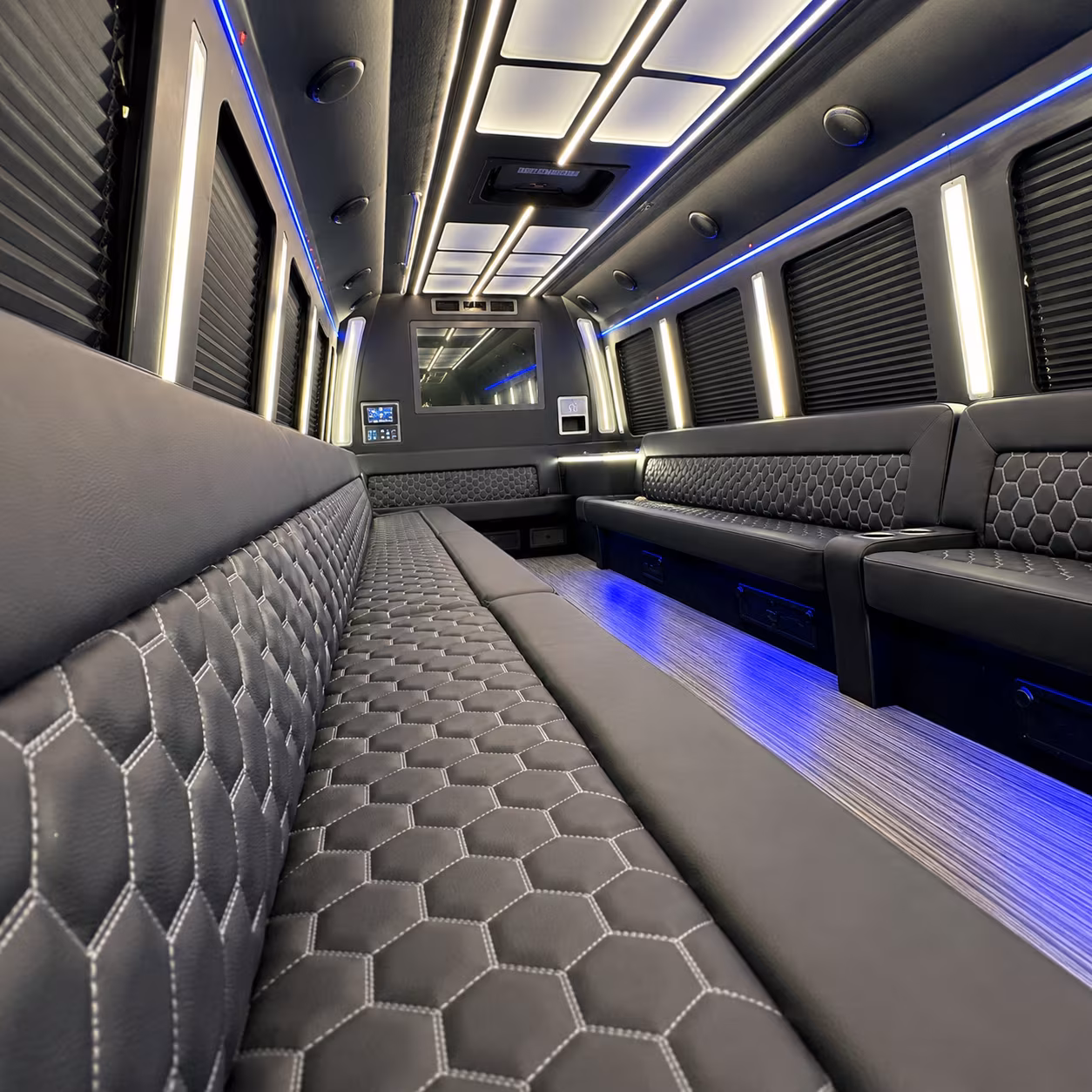 Sparks Prom & Homecoming Transportation onboard seating