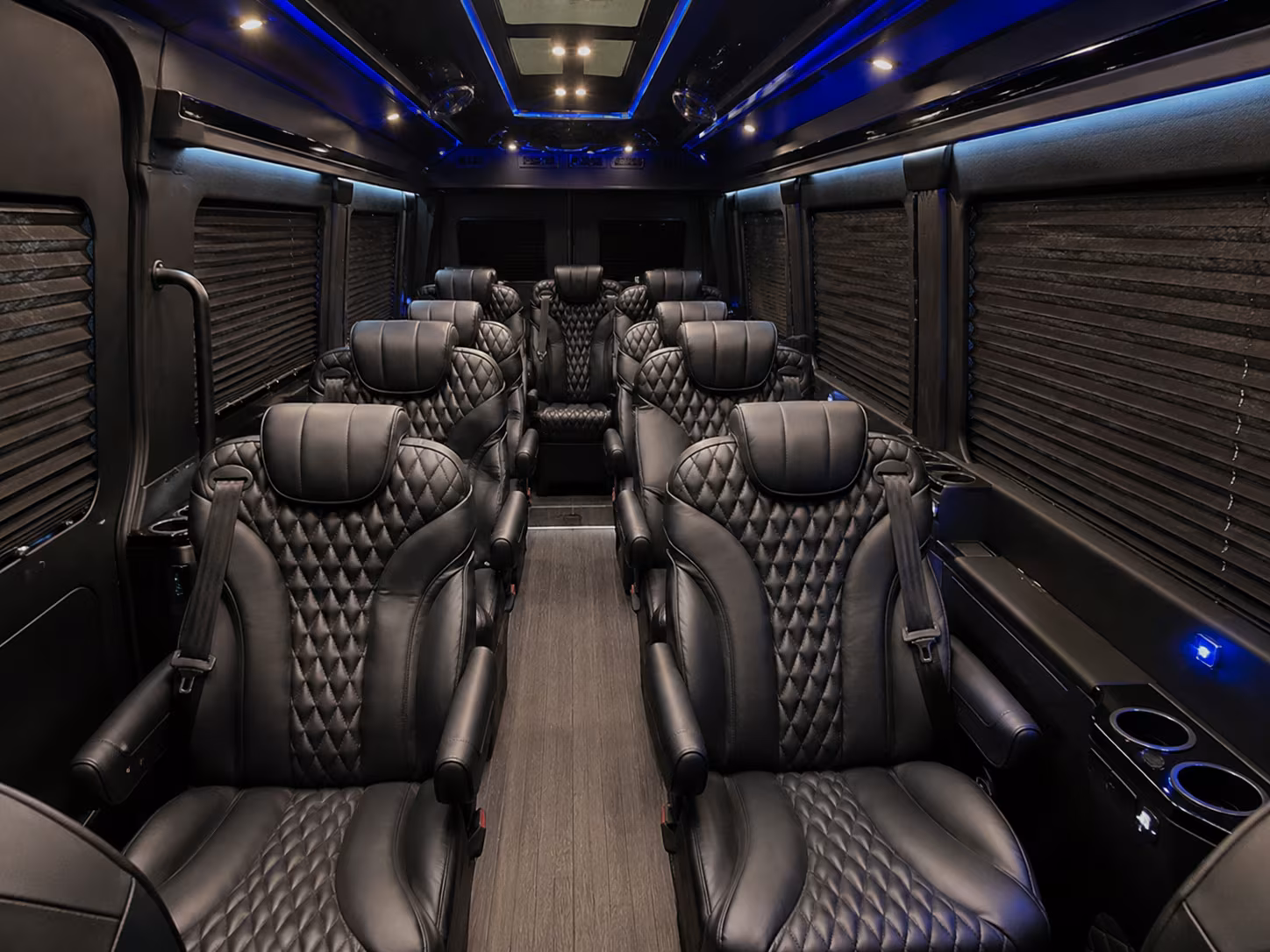 Sparks School Event Transportation party bus exterior