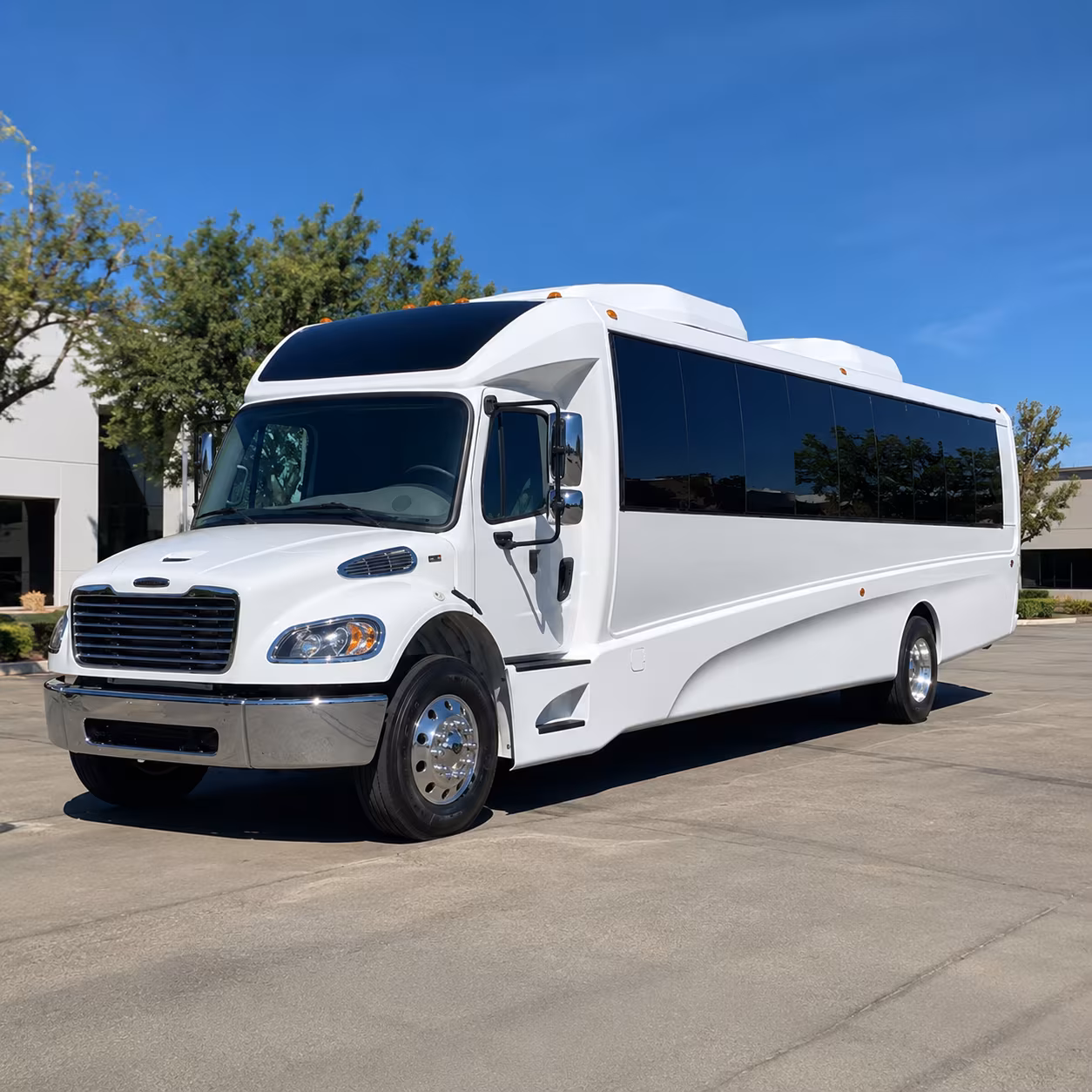 Sparks School Event Transportation party bus interior