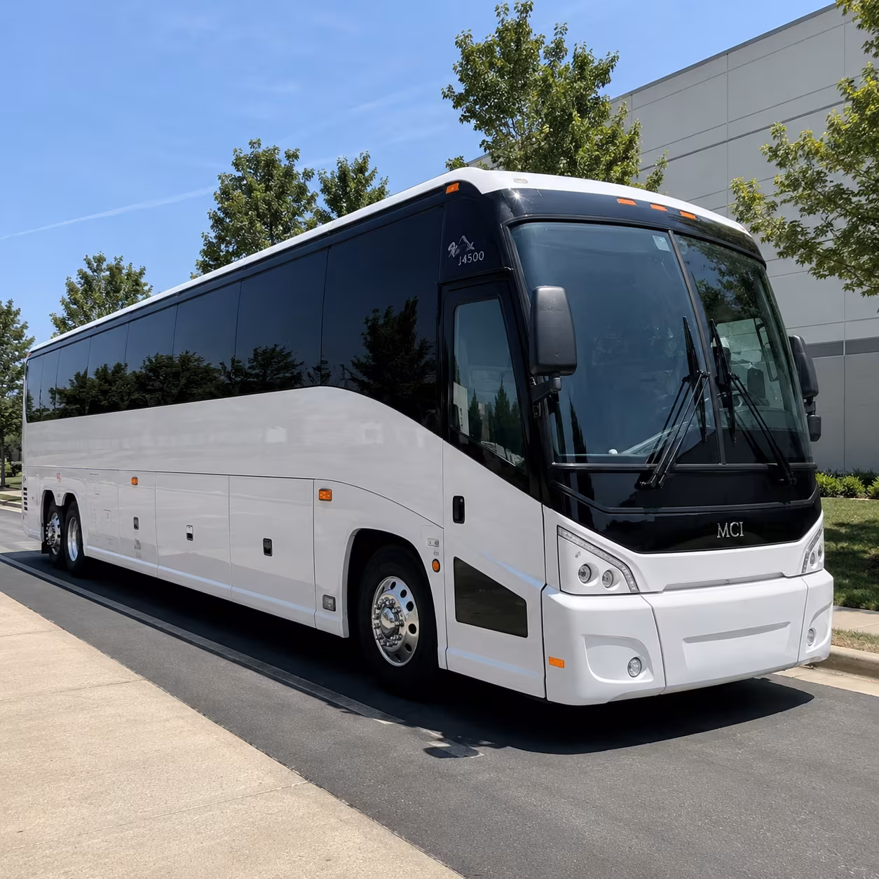 Sparks School Event Transportation party bus exterior