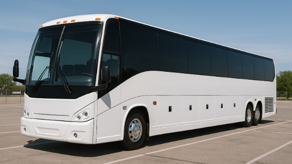 Exterior of Charter Bus Company Sparks's ADA Charter Bus in Sparks
